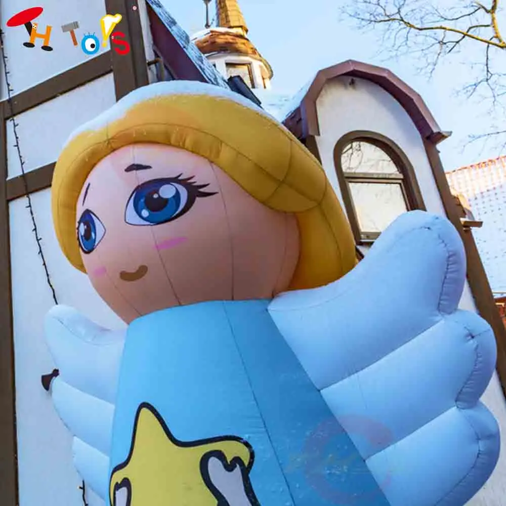 

Christmas Giant Inflatable Angel Model Thanksgiving Outdoor Decorations Blow up Inflatables Angel Cartoon