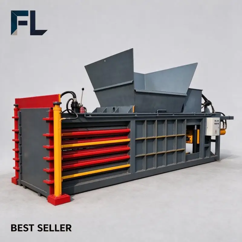 Hydraulic Baler High Performance Baling Press Customized Pressure for PET Bottle Plastic Waste Compression