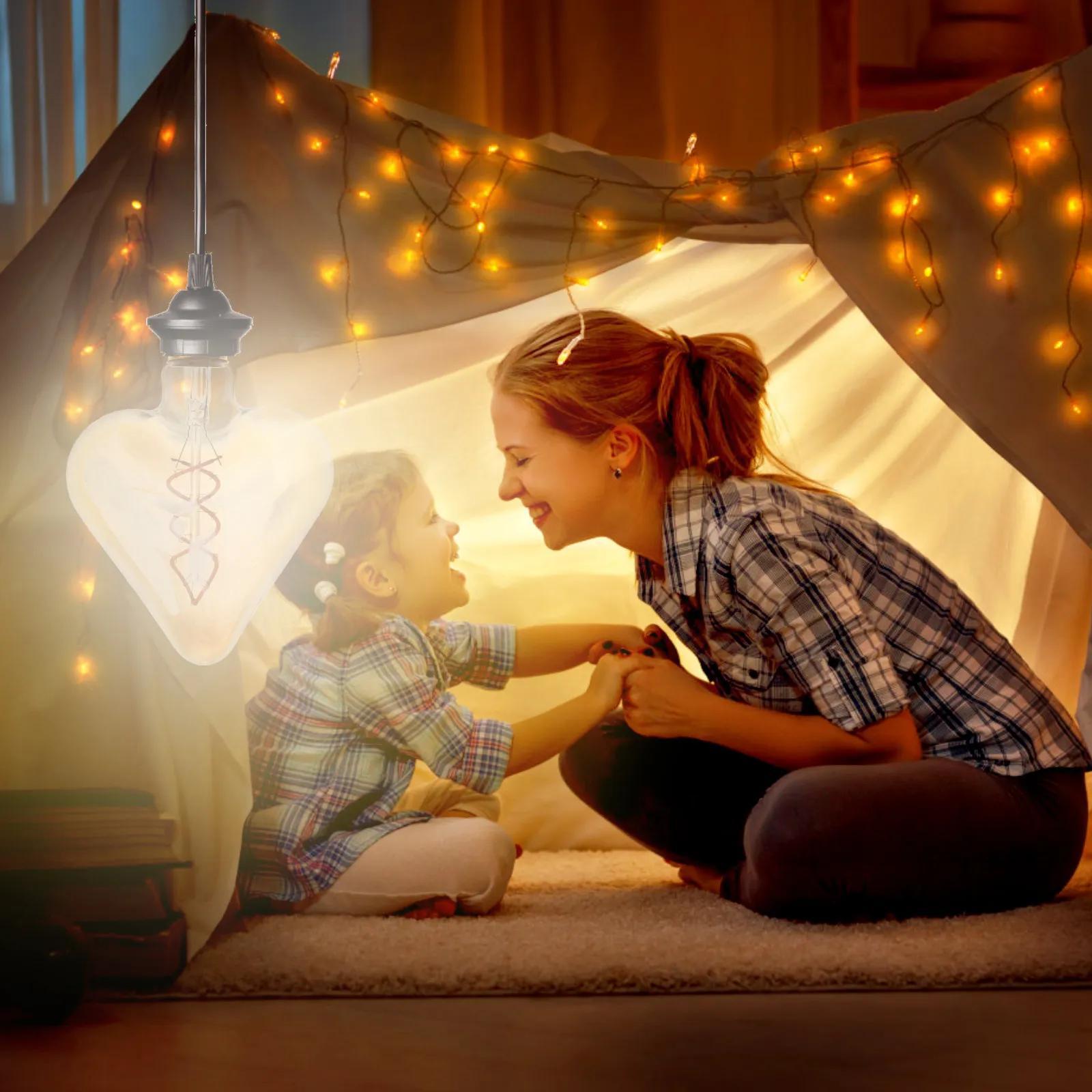 

Rgb Edison Bulb Glass LED String Light Fairy Bulbs E27 Decorative Lights for Wedding Party Outdoor Indoor