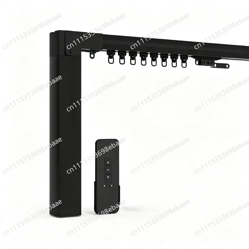 Intelligent automatic voice control electric curtain track WiFi remote control silent within 3 meters monorail