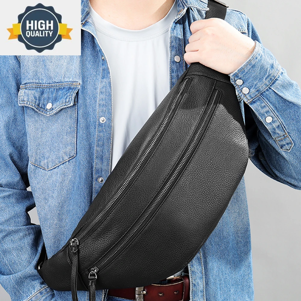 Pack Crossbody Fanny Bags For Women Bolsa Feminina Riñonera Grande Mujer Piel Para Hombre Pochete Masculina Waist Belt Bag