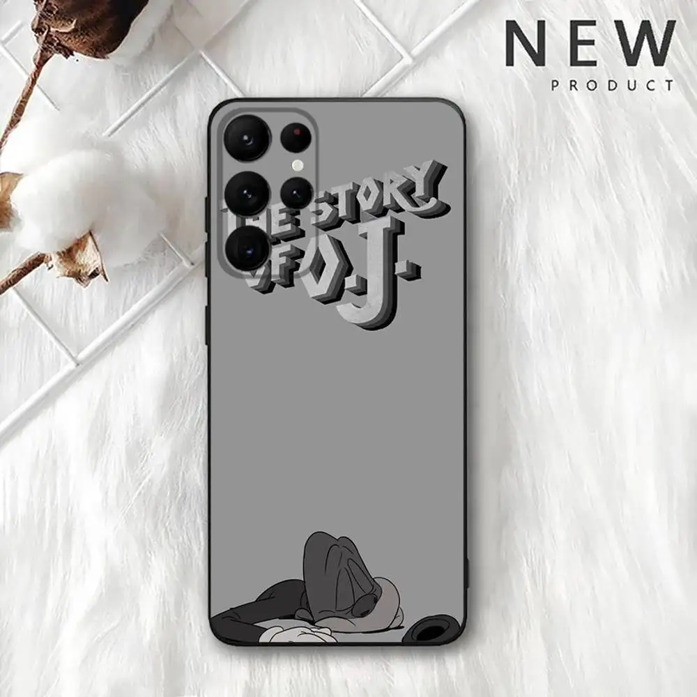 حافظة لهاتف مغني الراب Jay-Z لهاتف سامسونج S 25,24,23,22,30,21,10,9,Ultra,Plus,Lite,FE,4,5G حافظة ناعمة سوداء