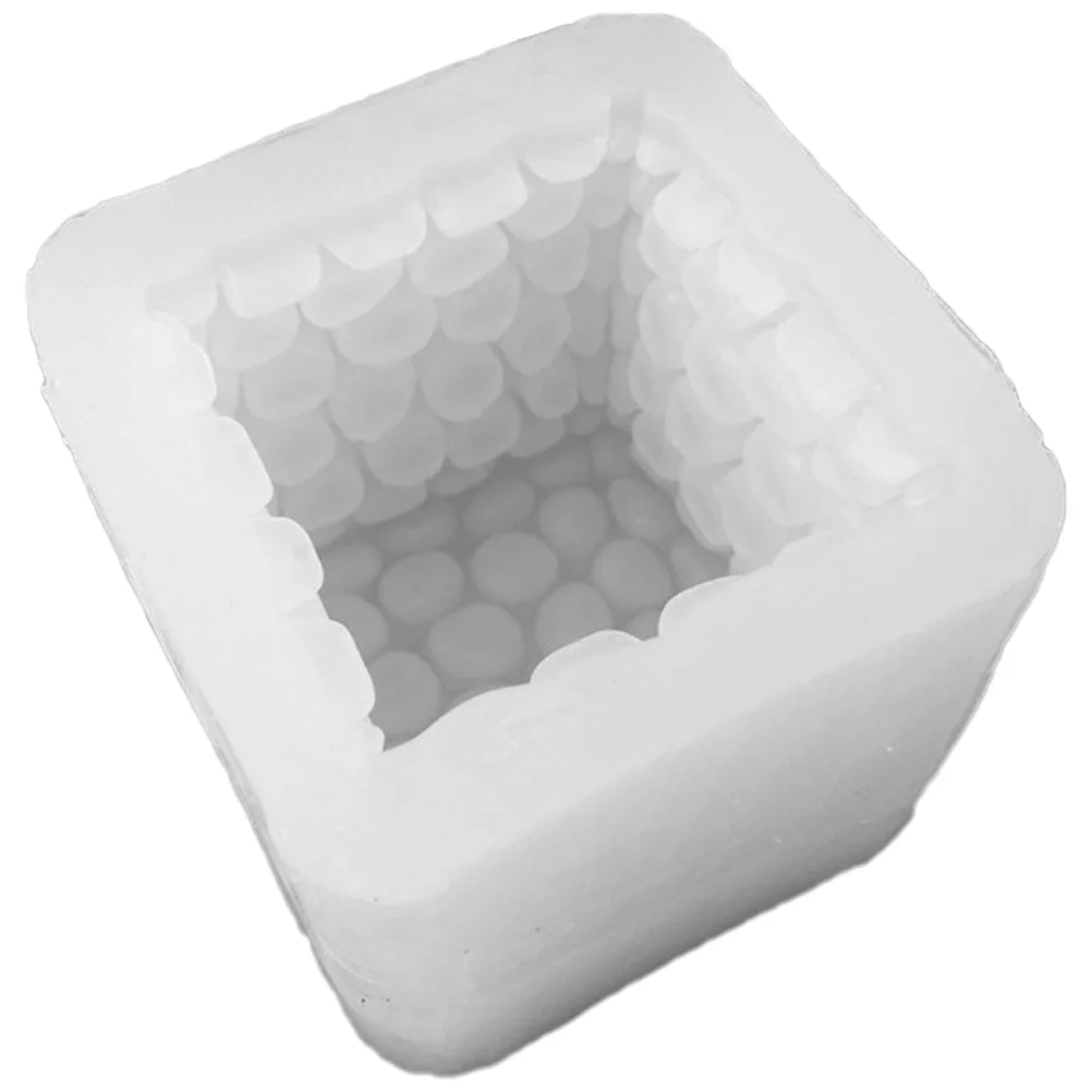 

Honeycomb Soap Mold Silicone 3D Square Cube Mini Small for Baking Chocolate Mousse Cake Car Scented C soap mini for baking