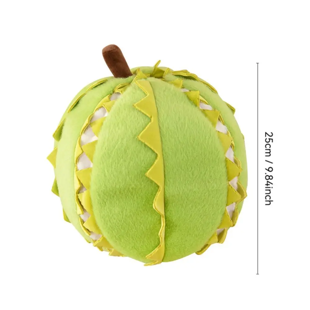 Nowa pluszowa zabawka w kształcie owocu Durian 25 cm Odpinana pluszowa zabawka Miękka poduszka na ciało Prezenty dla dzieci