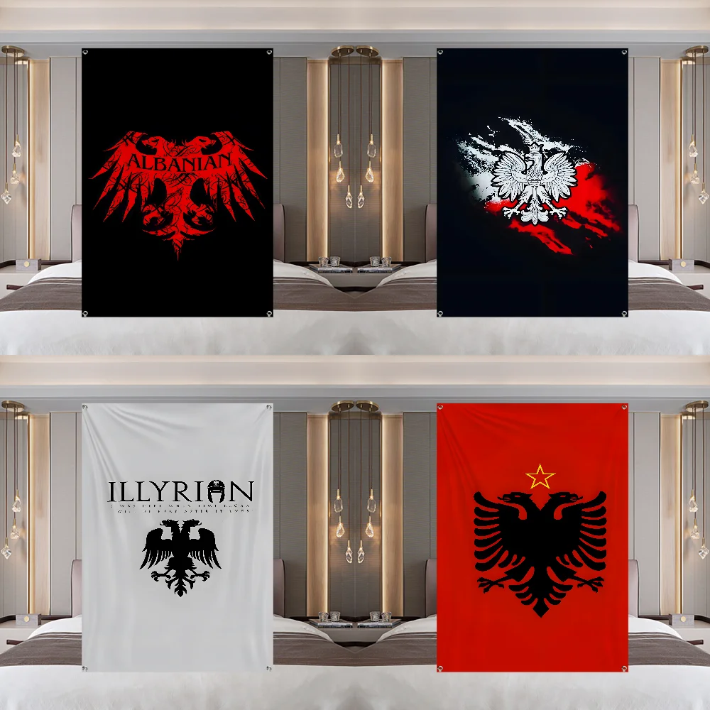 

A-Albania-S F-Flag Flag Large Size Shop Art Promotion Advertising Booth Flag Hanging Banners