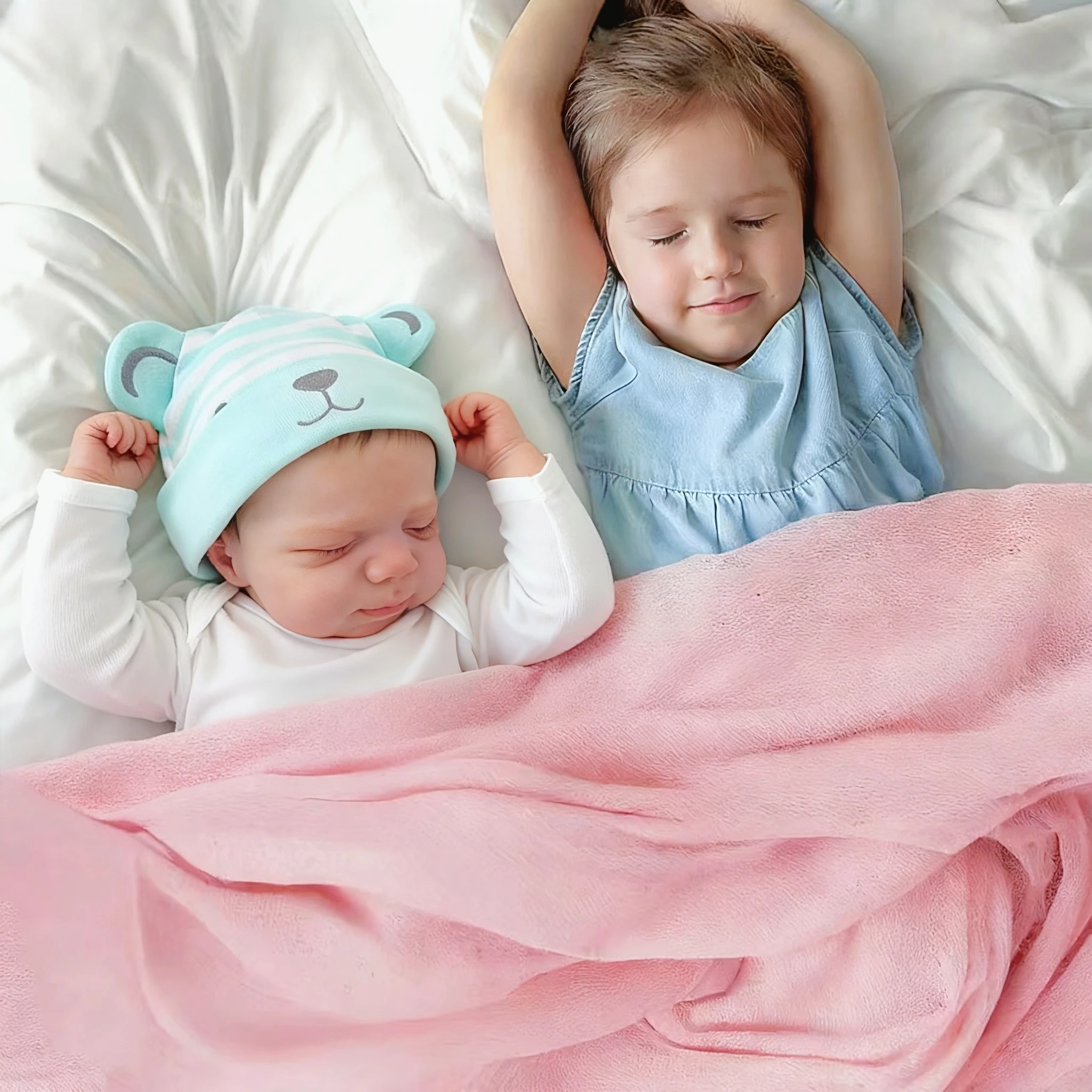 

18Inch/46CM Soft Vinyl Body Real Touch Reborn Baby Girl Doll Ideal Gifts For Children Bath Toy Waterproof