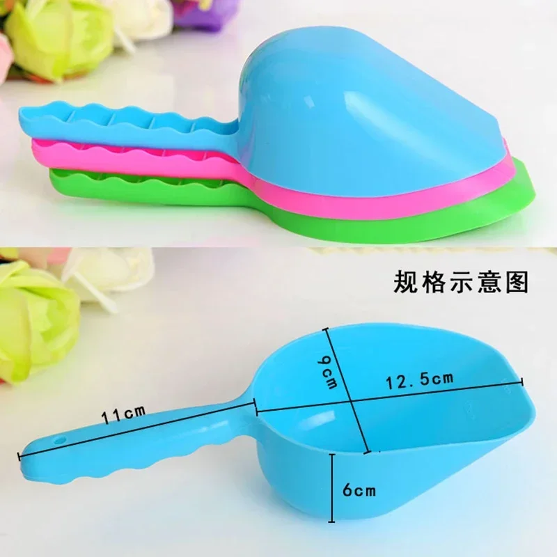 Pet Feeding Shovel Cat Food Scoop Dog Food Spoon Puppy Cat Bird Ferret Rabbit Food Feeder Scoop Shovel Spade Dishes Tool