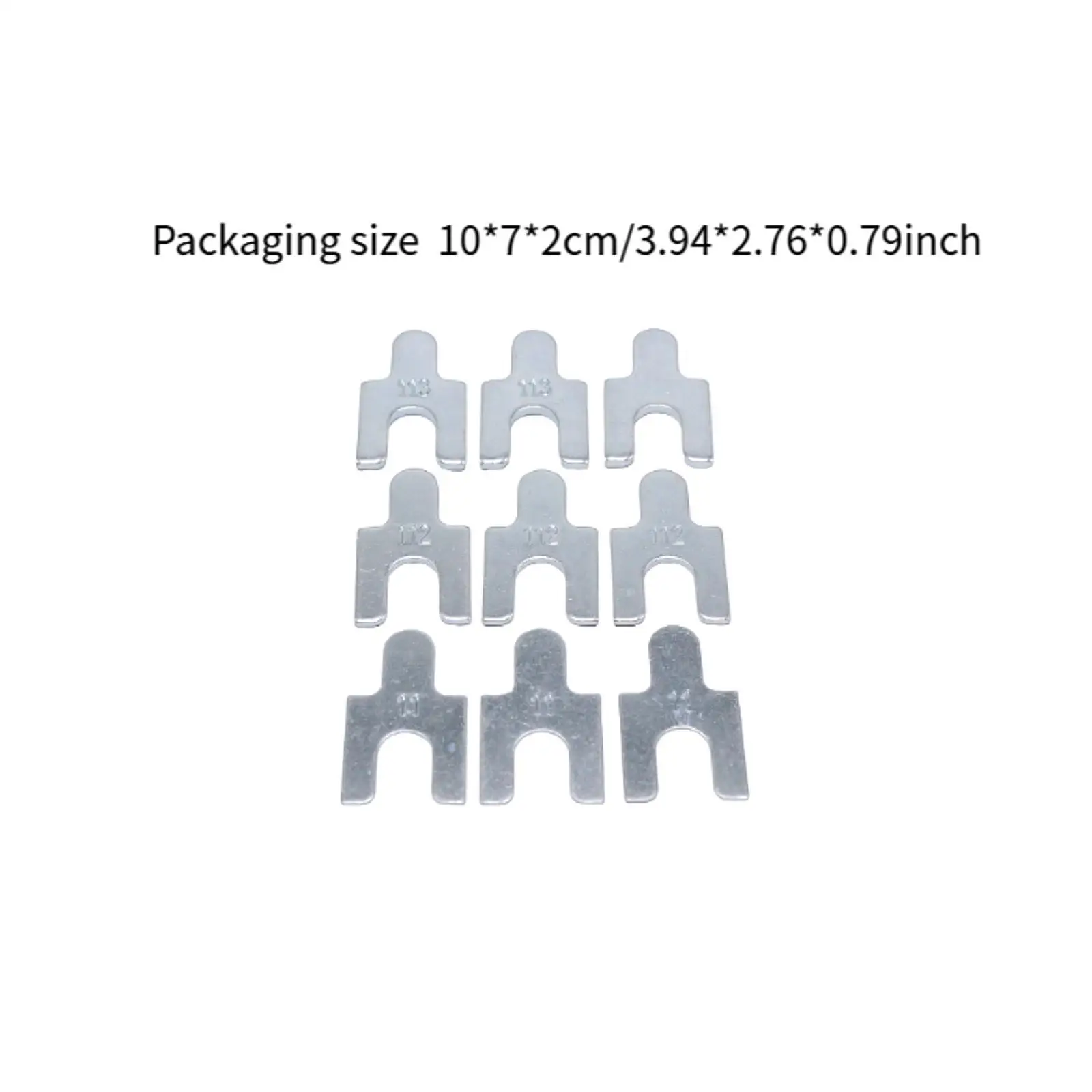 9Pcs Camber Caster Shim Kit, Replacement Adjustable Spacers for LH LX U Camber Alignment