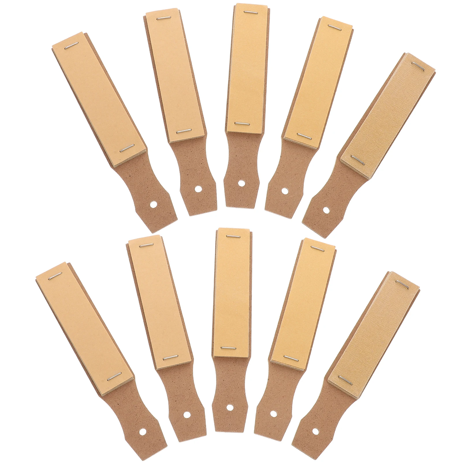 

10Pcs Pencil Tip Sandpaper Board Flat Tip Sketch Sanding Sharpener Portable Art Supplies Drawing Tools for Teens