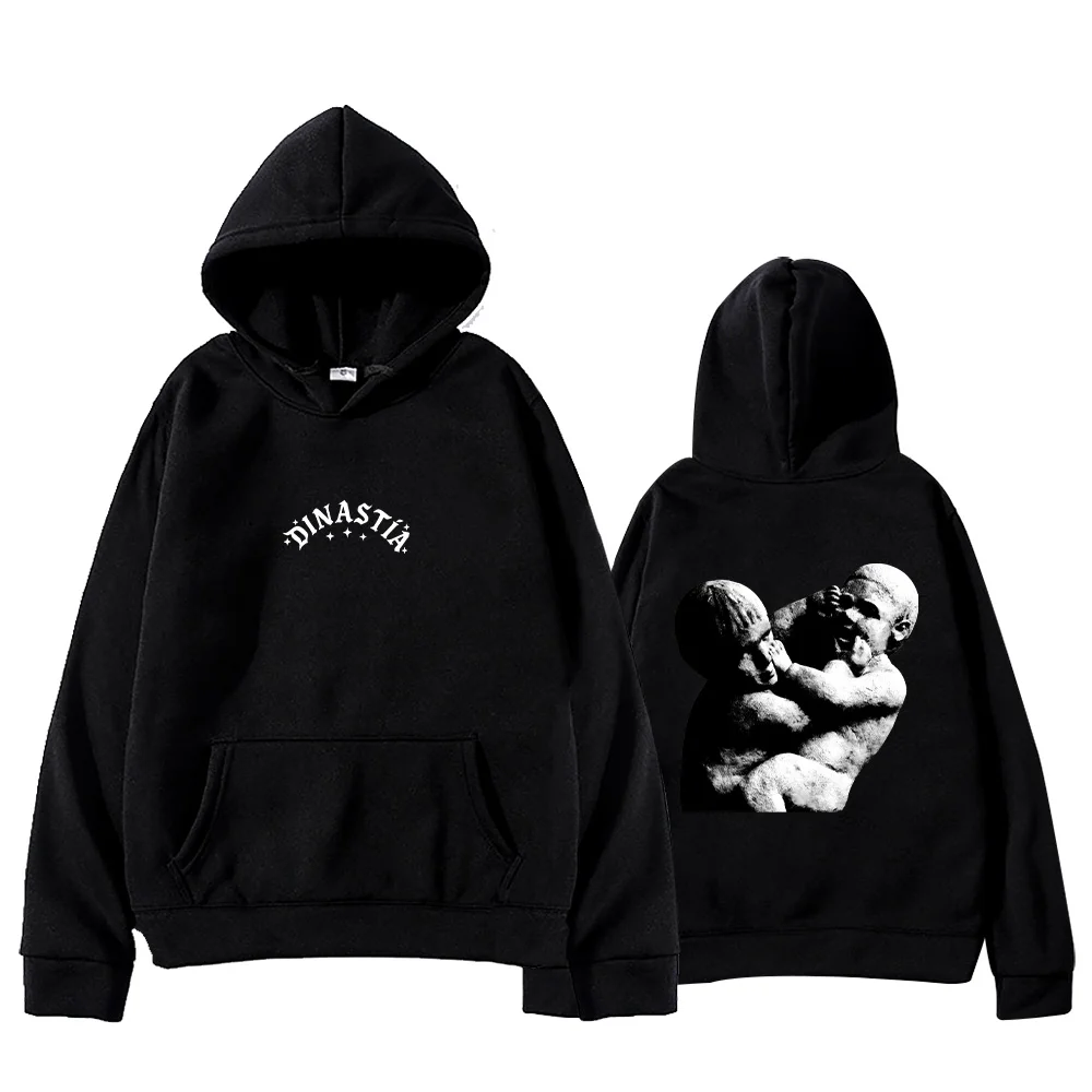 

Dinastía Artwork Hoodies Peso Pluma Music Album Pullovers Men Fans Sweatshirt Long Sleeve Unisex Hip Hop Fashion Women Pullovers