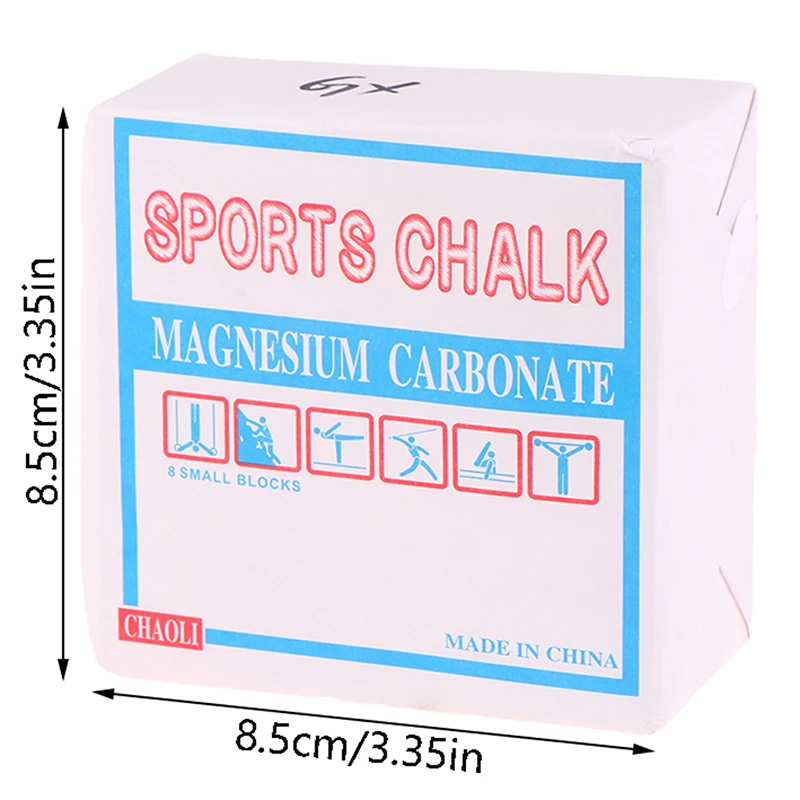 1Box Magnesium Powde Block Anti-Skid Powde Weight Lifting Dumbbells Gym Equipment Sports Chalk Block Sporting Supplies