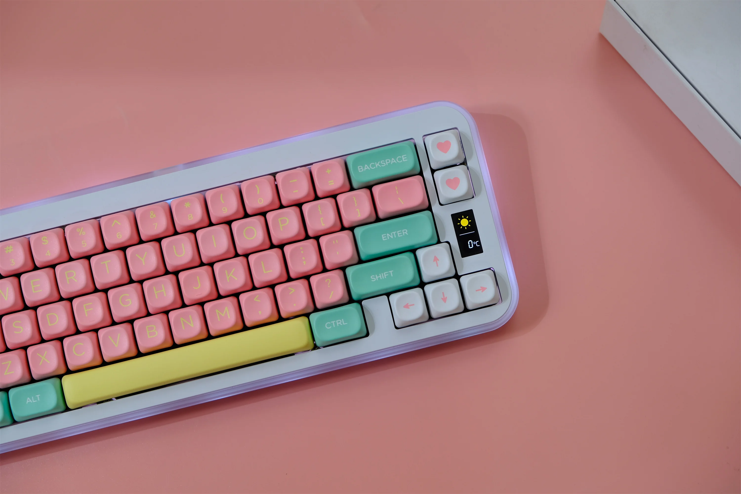 Lollipops 132 Keys Keycaps Set PBT Material MOA Profile DYE-SUB Wooting Personalized For CHERRY MX Switch Mechanical Keyboard