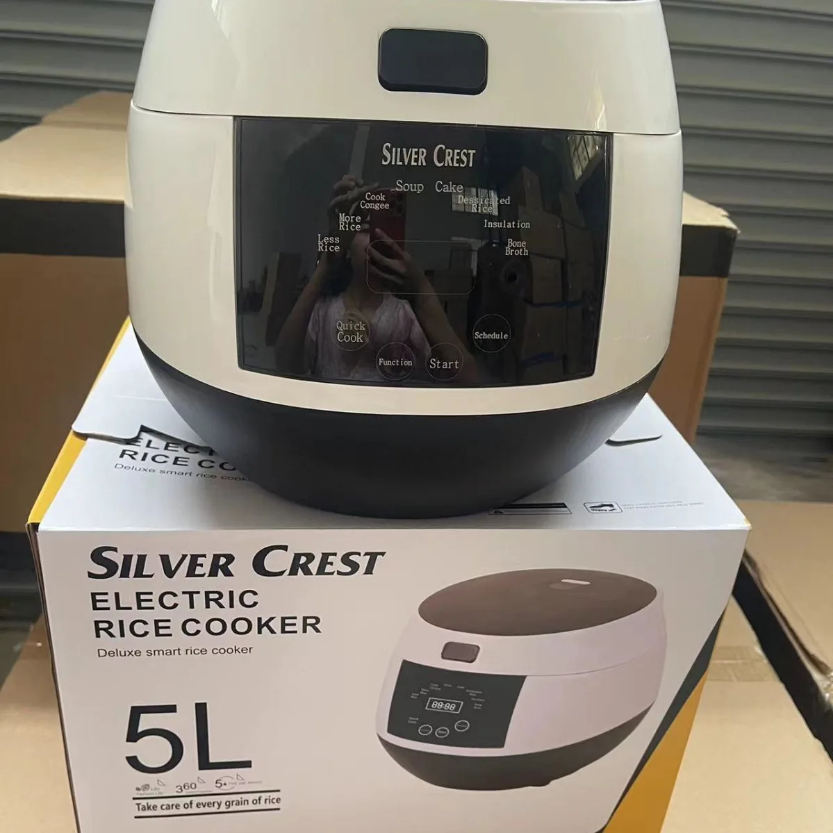 5L جهاز طبخ الأرز متعدد الوظائف توقيت الحجز عبر الحدود بالجملة جهاز طبخ الأرز الذكي المنزلي