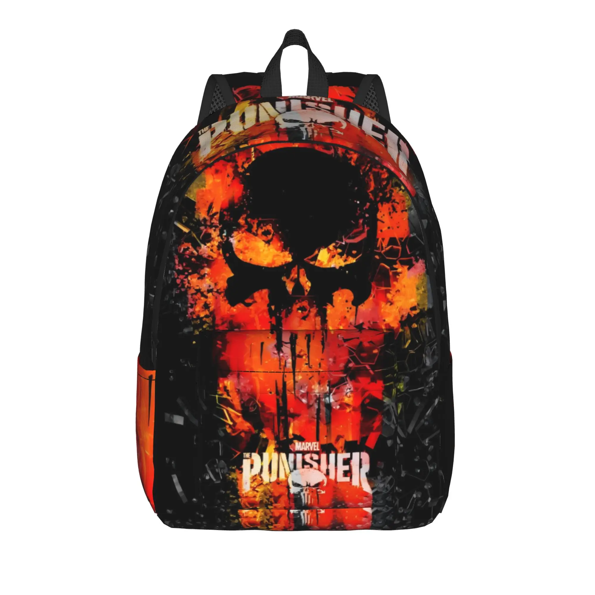 

Marvel Book Pack Back to school season The Punisher Adjustable Strap Backpack