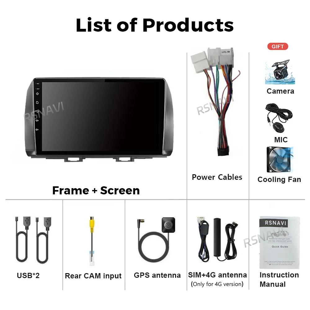 Android 16 Qualcomm Carplay Auto For Toyota BB 2 QNC20 2005 - 2016 Car Radio DSP 4GWIFI GPS Navigation Player Multimedia DVD BT