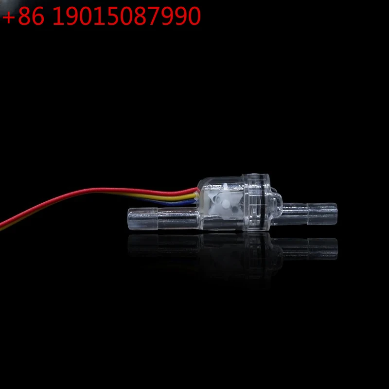 

2 шт. прозрачный визуальный расходомер, машина для чистой воды, датчик расхода воды, 2-точечный интерфейс быстрого подключения