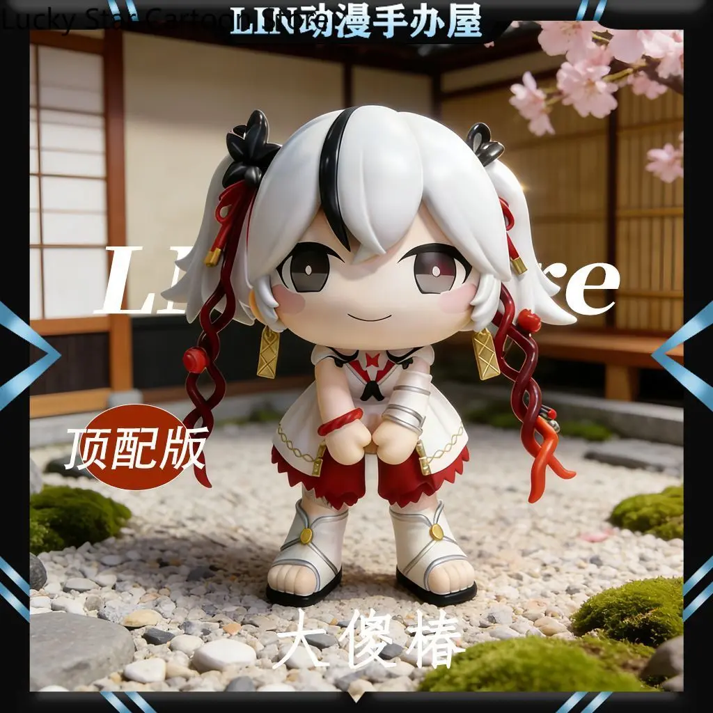 

Wuthering Waves Camellya Figure Model Q Version Cartoon Figurine Model Desk Display Exhibit Birthday Gift Cosplay Collection