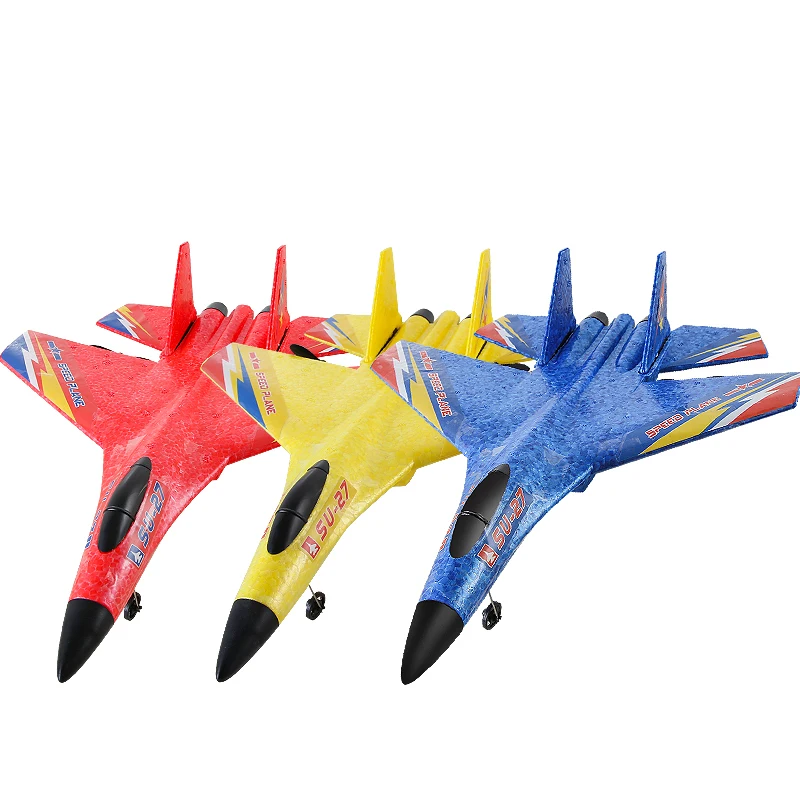 SU-27 Rc Vliegtuigen Afstandsbediening Zweefvliegtuig Hobby 2.4G Rc Vliegtuig Drones Epp Schuim Vliegtuig Speelgoed Voor Jongen Kinderen Kinderen Cadeau