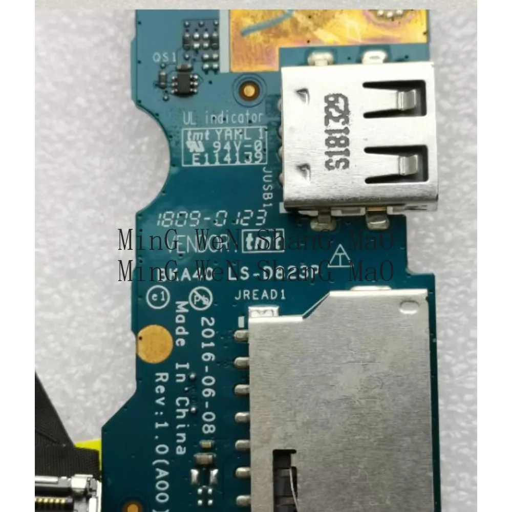 For Dell Inspiron 14 7460 7472 7560 7572 USB Audio Small Board BKA40 LS-D823P