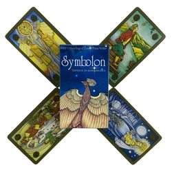 Symbolon The Deck of Rememberance 타로 카드 A 78 Oracle 영어 비전 점판, Borad 게임