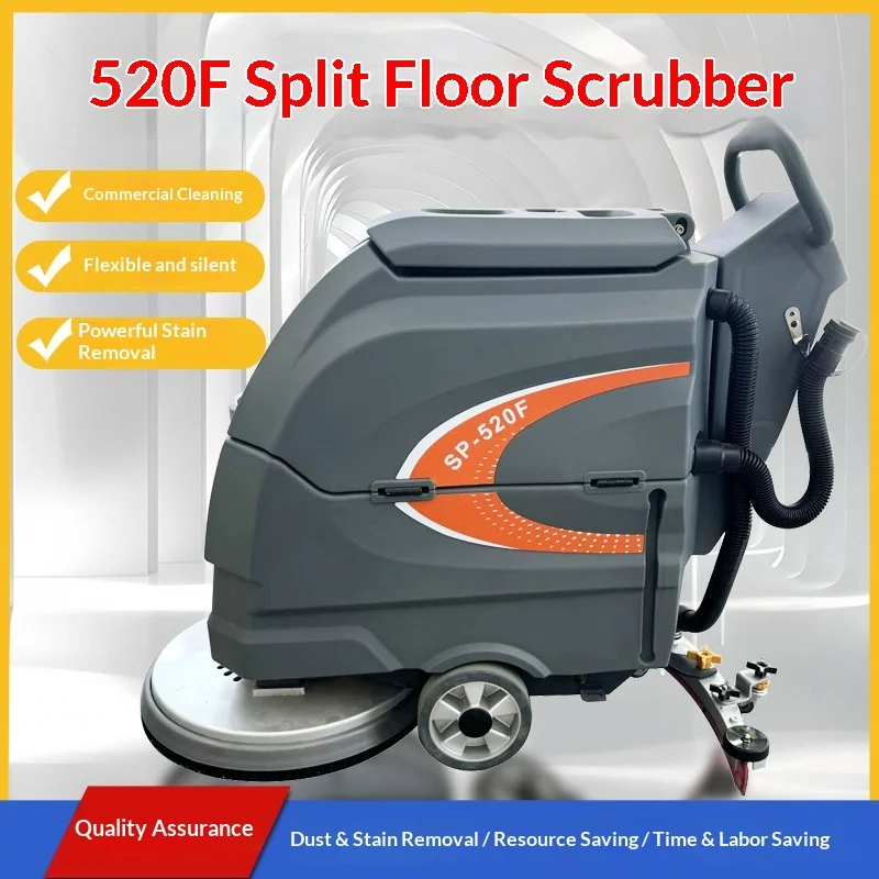 Hand-Propelled Floor-Washing Machine Industrial Washing Machine for Shopping Mall Property Commercial Mopping Machine for