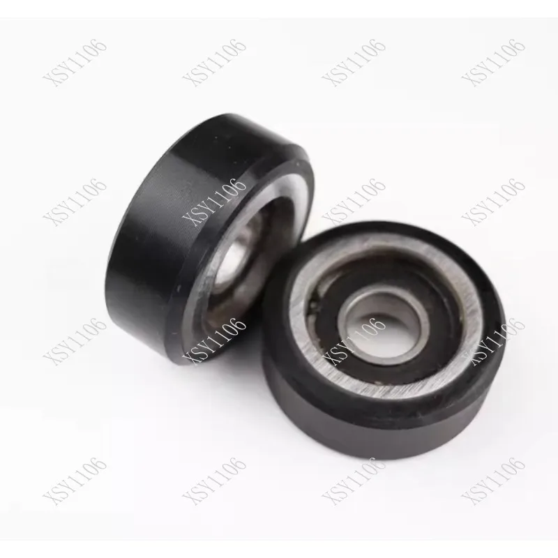 （10pieces） Elevator Guide Shoe Wheel   Aluminum Core Roller Lift Step Pulley Replacement Spare Part