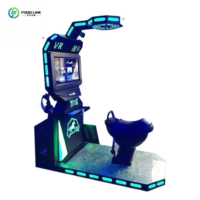 FL 9D VR Flight Simulator, 360° Turning Youngsters Action Game, Interactive Adventure for Indoor Playground