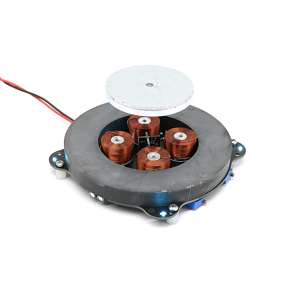 Magnetic Levitation Module With Power DIY Core Kit With LED Lamp Max Load-Bearing 500G Platform For Magnetic Levitation Machine