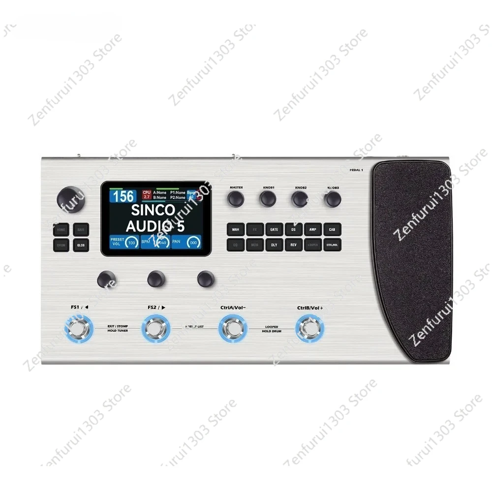 M-VAVE MK-300 دواسة جيتار/جهير متعددة الوظائف | 300s Looper + 128 طبل النمذجة العصبية 120AMP/360FX #1