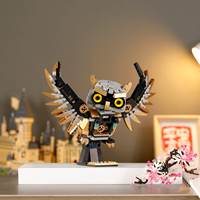 TUOMU DESIGN Steam Da Vinci Series Owl Punk Elements Mechanical Puzzle Assembly Model T7003
