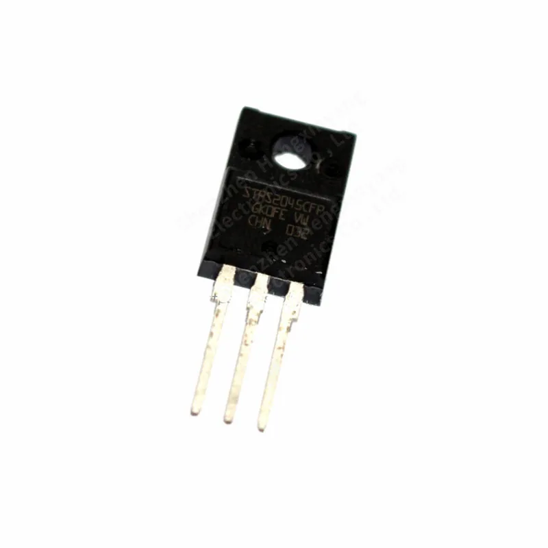 10PCS STPS2045CFP package TO-220F power Schottky rectifier 20A 45V