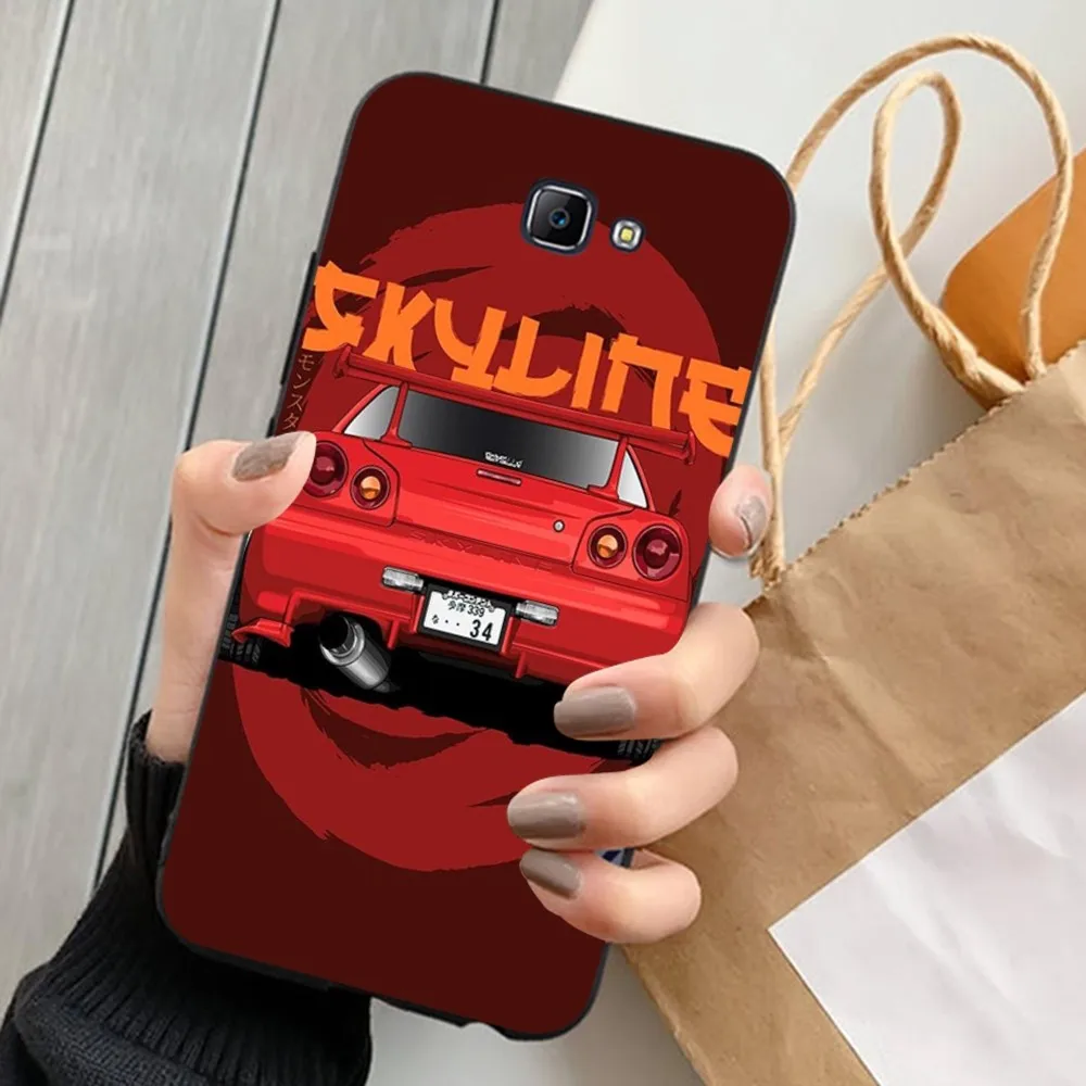 Japan JDM Sports Cars Comic Phone Case For Samsung J 7 plus 7core J7 neo J6 plus prime J6 J4 J5 Mobile Cover