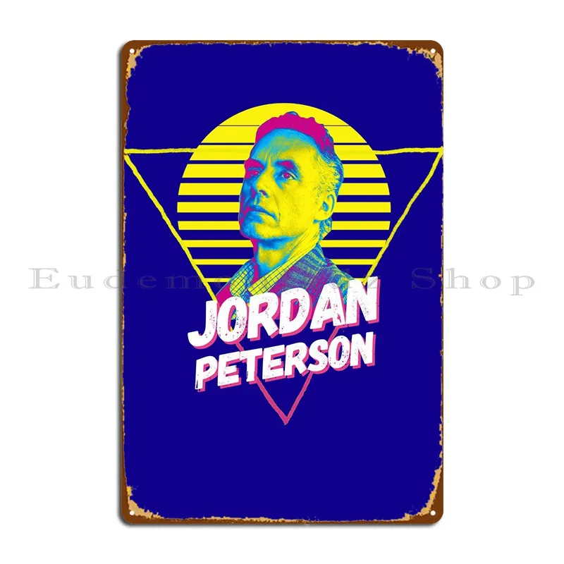 Jordan Peterson Metal Sign Wall Cave Wall Decor Kitchen Personalized Cinema Tin Sign Poster