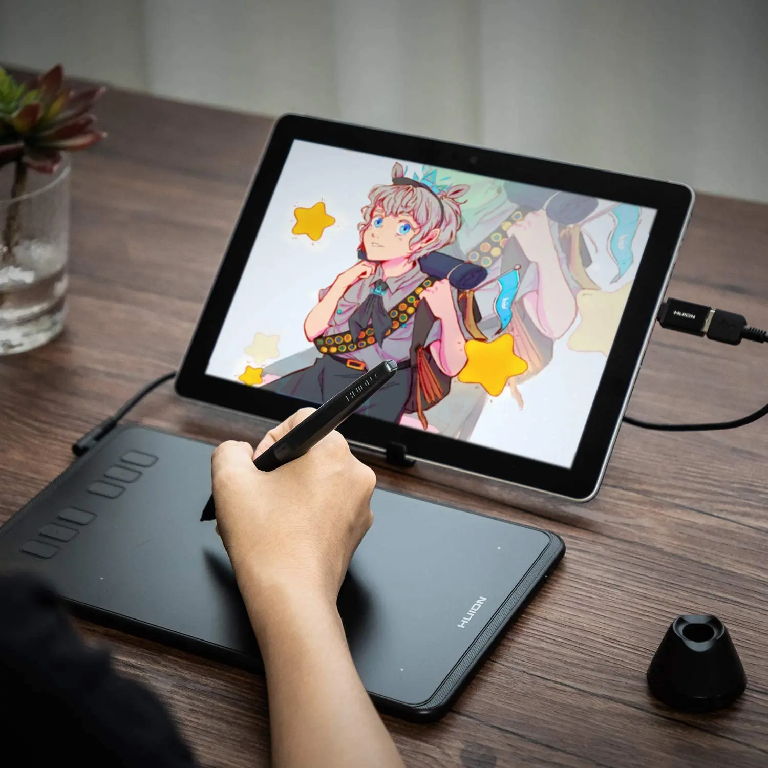 Best Selling! H640P Portable Online Class Electronic Writing Tablet Digital Pen Graphic Drawing  Tablet