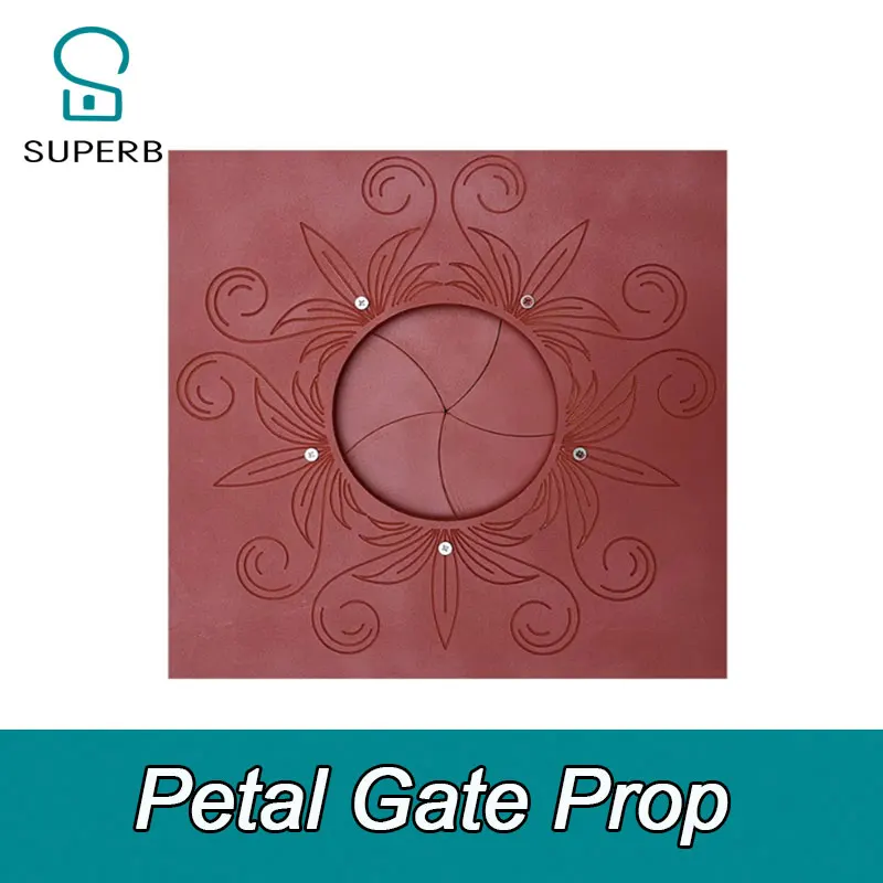 Escape room prop Petal Gate prop 2026 new prop real life electric prop magnet sensor magic petal gate prop superb 1987 escape
