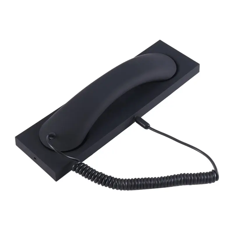 ABDE-Smartphone Call Headset 3.5Mm Landline Telephone Microphone Retro Telephone Handset