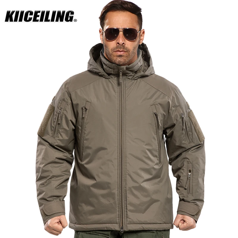 KIICEILING MP-K4.0 Polar Multicam Tactical Jackets For Men Winter Warm Waterproof Jacket Hunting Hiking Down Parkas Women's Coat