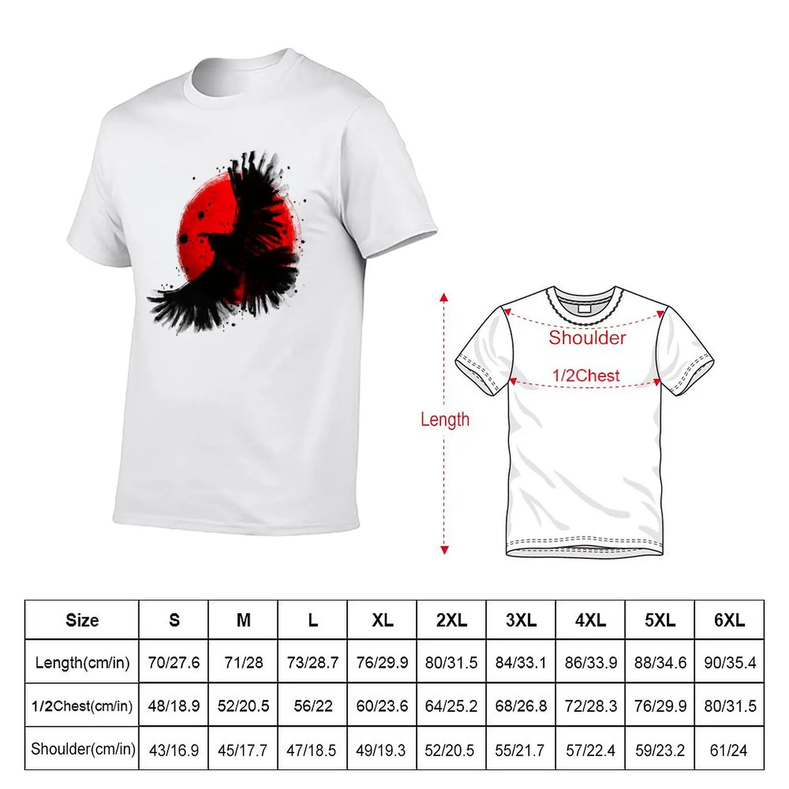 Dark Crow T-Shirt Quick Dry Travel T-Shirt