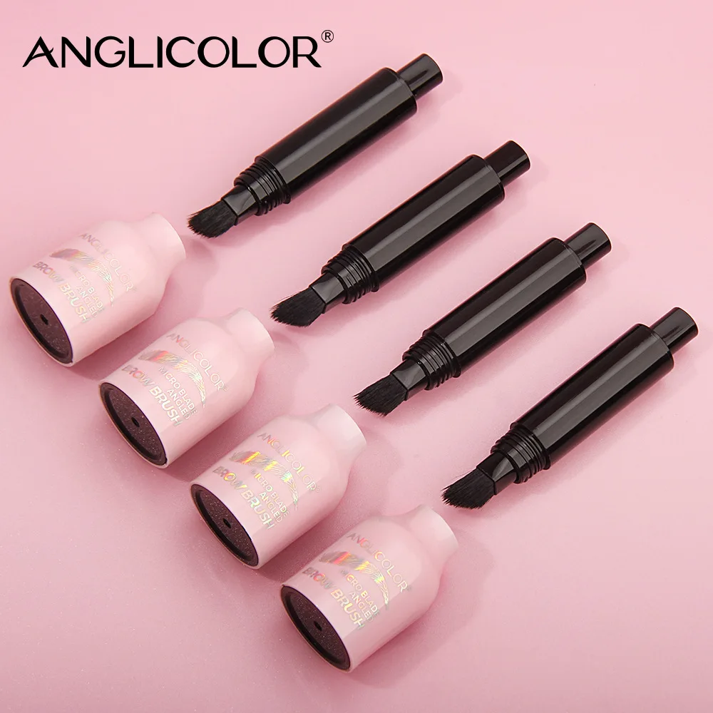 Wild ดินสอเขียนคิ้ว 3D ขนาดใหญ่หัวแปรงมัลติฟังก์ชั่ Brow Dye ครีมเส้นผม Anti-smudge กันน้ํา Eyebrow Tint แต่งหน้าเครื่องมือ