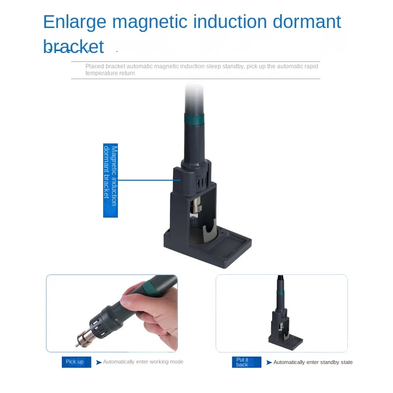 ST-861 Lead-free Adjustable Hot Air Gun Rework Station Soldering 1000W 220V For Phone CPU Chip Repair Same 861DW NEW