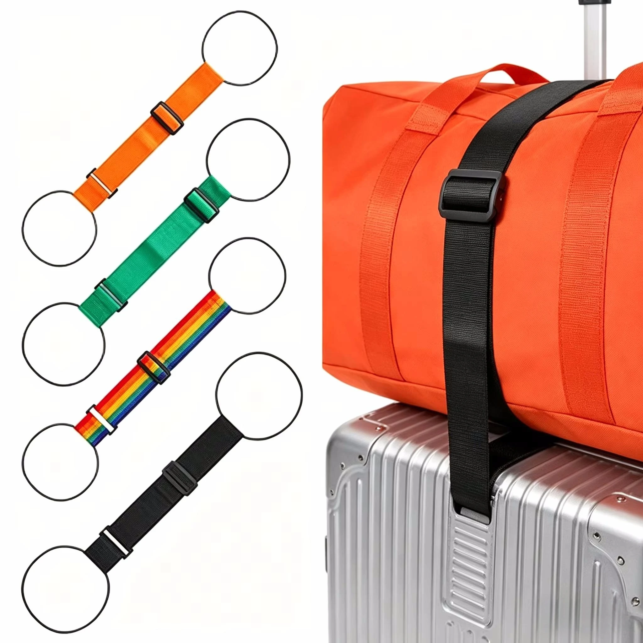 Travel Accessories Store - Verstellbarer Gepäckgurt Reisekoffer-Zubehör Taschengurt Befestigungsgurt für