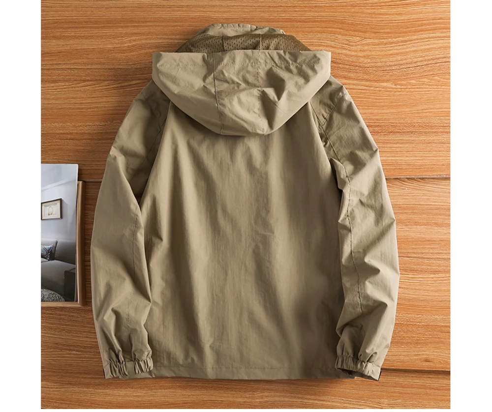 Autumn Men's Hiking Waterproof Jackets Men Outdoor Quick Dry Sports Climbing Hooded Coats Men Breathable Windbreaker Jackets 5XL 13 Sd0f1cc82dec148bc8d47bc8a21699b63Q