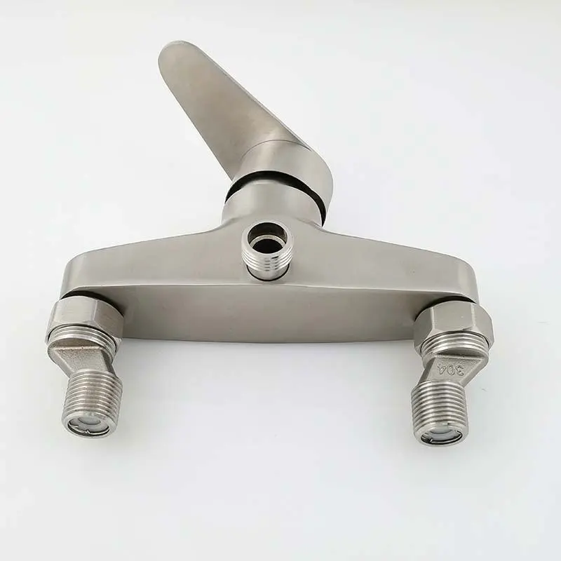 

1pcs Shower Faucet Bathroom Toilet Bathtub Shower Switch Mixer Valve Water Heater Connector Hot and Cold Faucet Bathtub Faucet