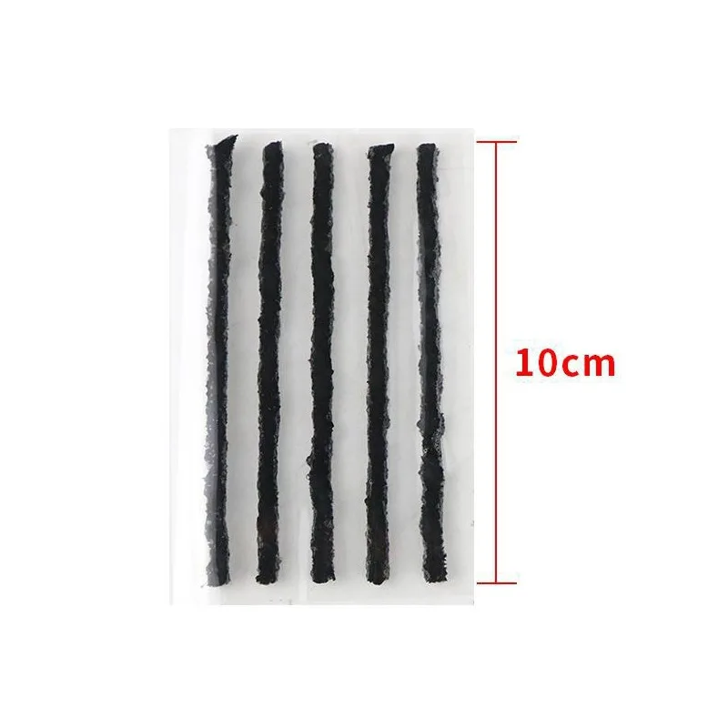 Auto VacuumTire Repair Strip Car Motorcycle Bike Tyre Tubeless Tire Repair Strips for Tyre Puncture Emergency 5/10/20pcs