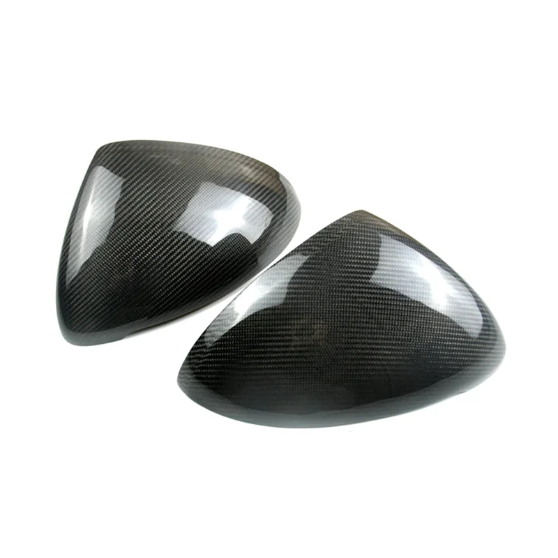 

Real Carbon Fiber Car Side Rearview Mirror Cover Rear View Case Shell Cap Accessory Parts For 2015-2017 Cayenne