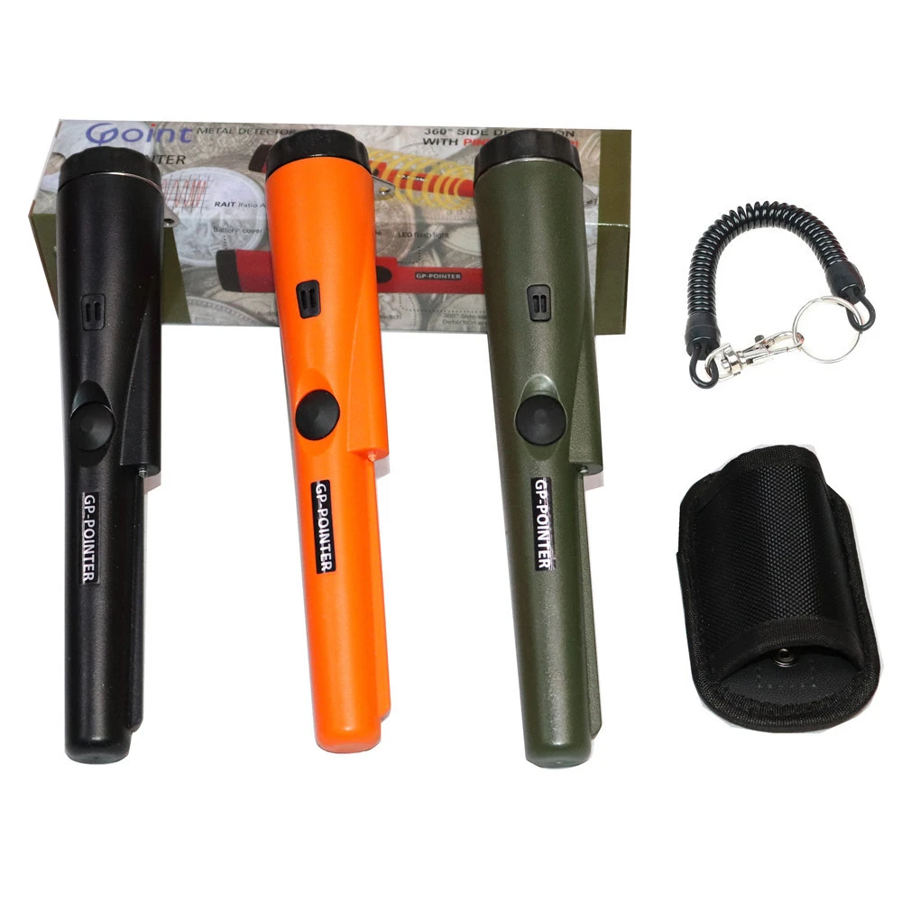 Handheld Metal Detectors Pen Waterproof Portable Locating Detector Professional Tools Depth Metal Detector 360 Degree Side Scan
