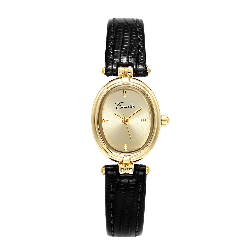 Women Quartz Watches Luxury Leather Fashion Ladies Quartz Gold Wristwatch Simple Casual Dress Watch Relogio Feminino