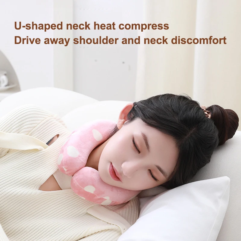 Almohada de compresión caliente de hielo en forma de U, protección del cuello, cojín para botella de agua fría, deportes al aire libre, correr, ciclismo, bolsa de agua