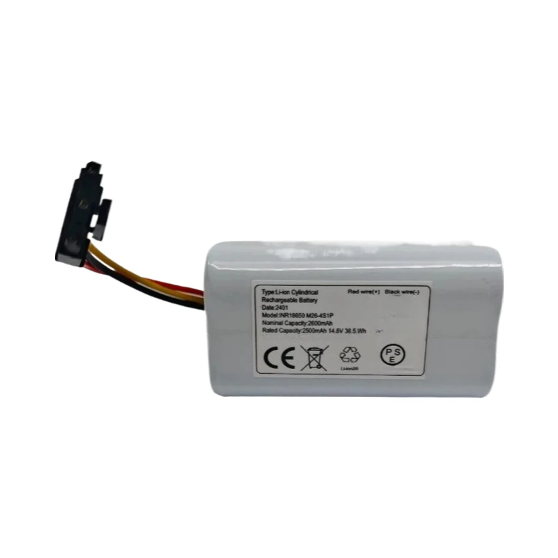 High Quality Battery 14.8V 3400mAh For Xiaomi Mop 2 MJSTL Lite E10 E10C E12 ROIDMI EVE cc Lydsto R1Edge Robot Vacuum Cleaner