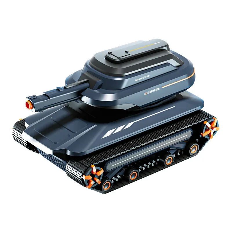 Réservoir RC tirer balle Simulation armure véhicule électronique télécommande réservoir tir balle militaire sur chenilles RC voiture jouets